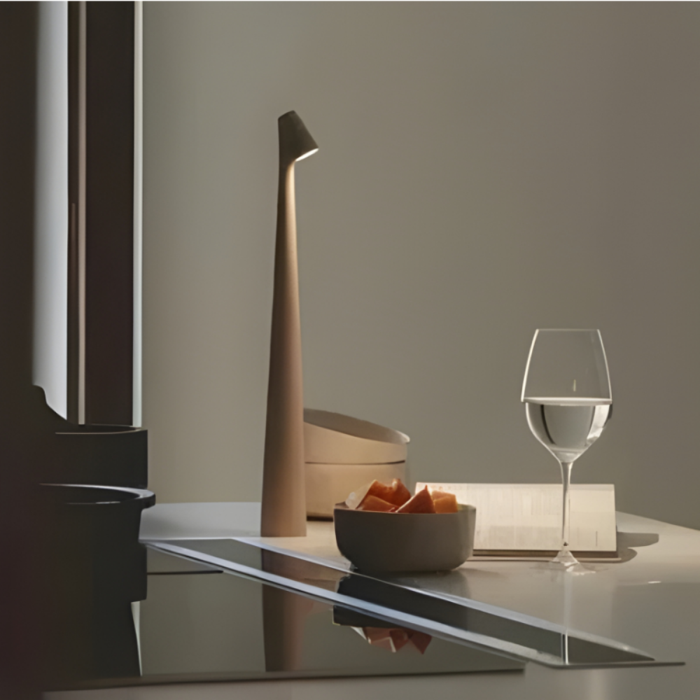 Tafellamp Draadloos LED Minimalistisch Sfeerverlichting Design