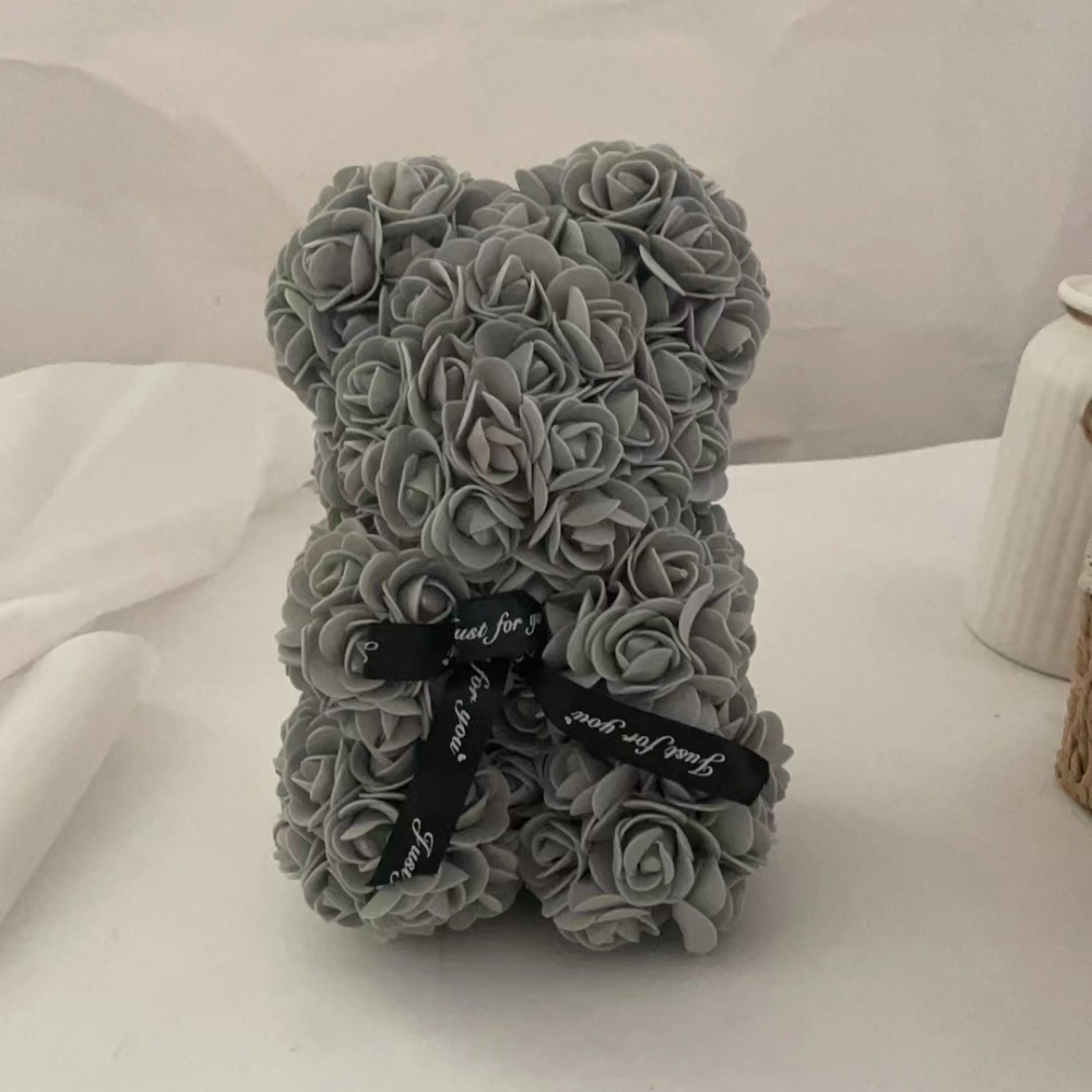 Decoratie Moderne Rozenbeer Kunststof Cadeaufiguur