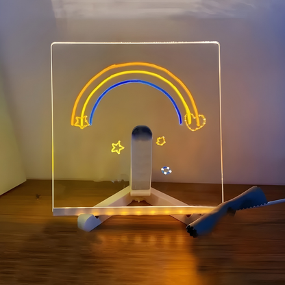 Lichtbord LED Tekstbord Acryl Wisbaar Tekenbord Display Decor