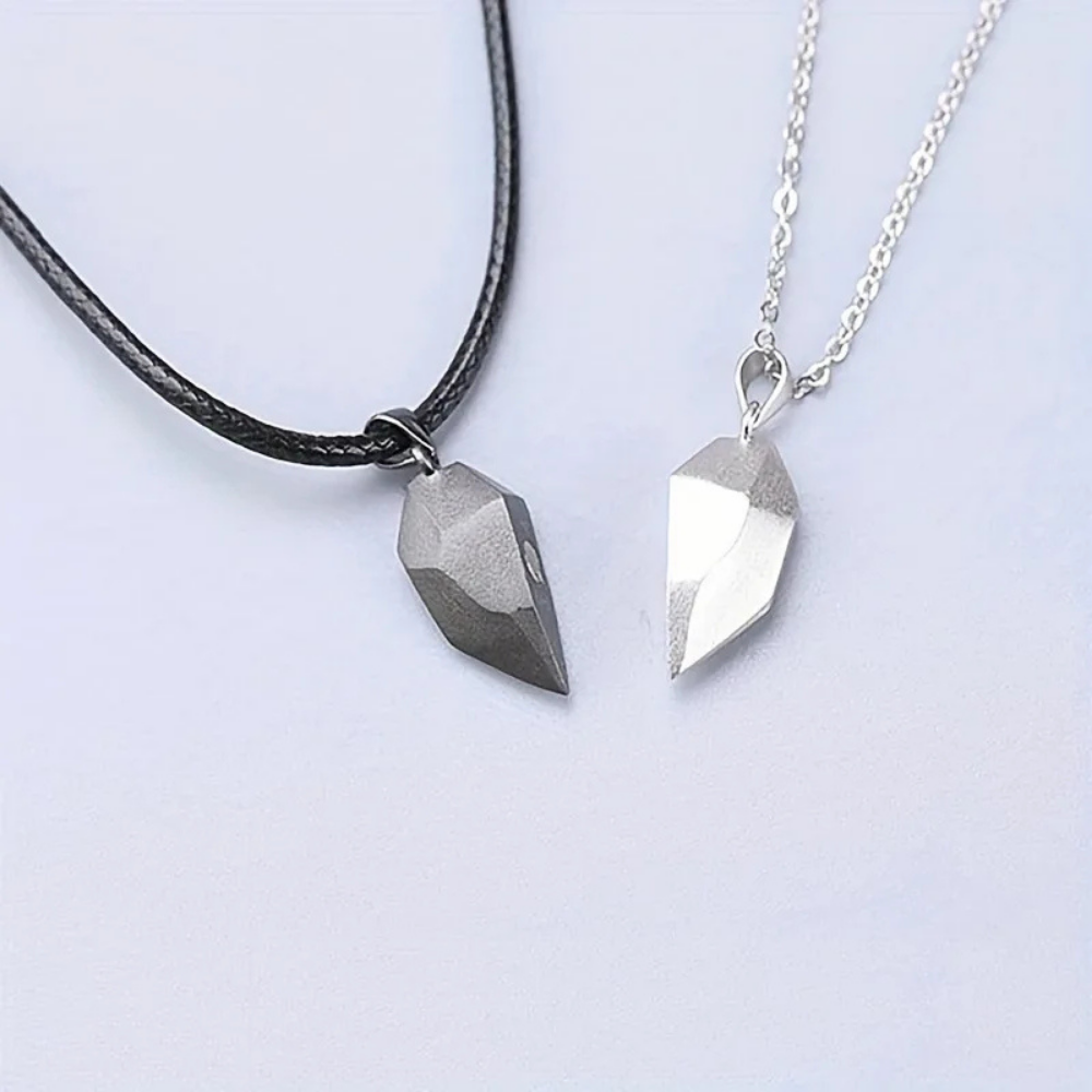 Ketting Koppel Hart Magnetisch ECG Sieraad