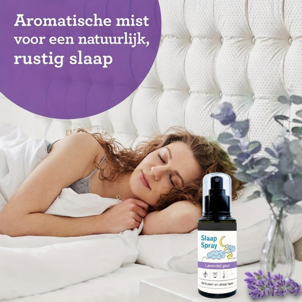 Diepe Slaapkussenspray Lavendel Essentiële Olie Nachtverzorging