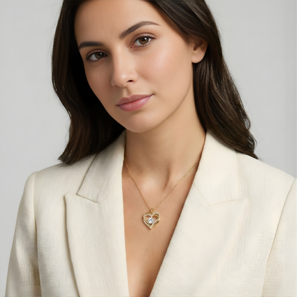 Cadeaubox Roos Luxe Sieraden Ketting Geschenk Valentijnsdag