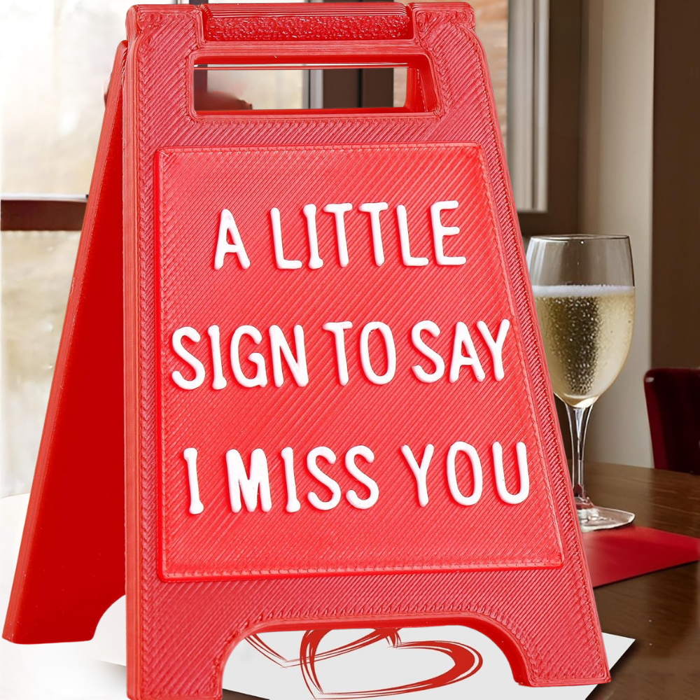 Cadeau Liefdesbordje Mini Opvouwbaar Tafel Decoratie