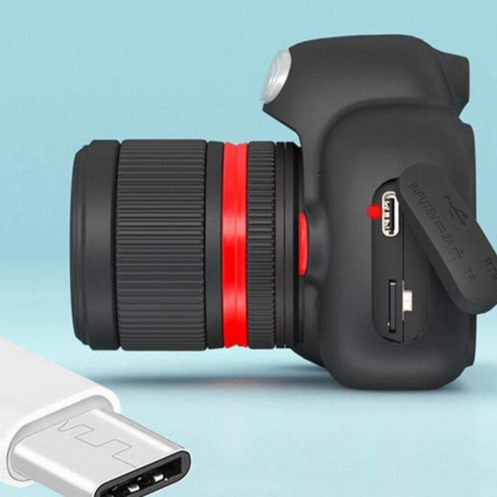 Digitale Kinder Camera Dubbele Lens Kindvriendelijk Ontwerp