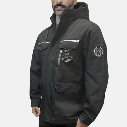 Winterjas Heren Waterdicht Jas Met Capuchon Winddicht Outdoor