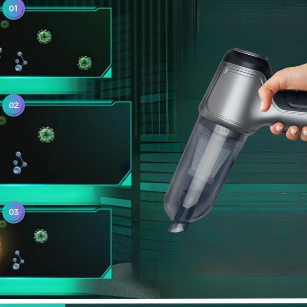 Handstofzuiger Auto Draadloos Krachtige Zuigkracht Compact Design