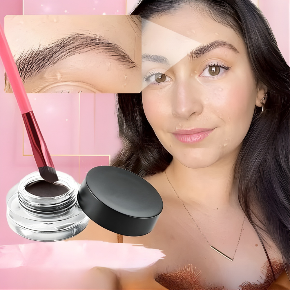 Wenkbrauwgel Wenkbrauwstempel 4D Haar Effect Waterproof