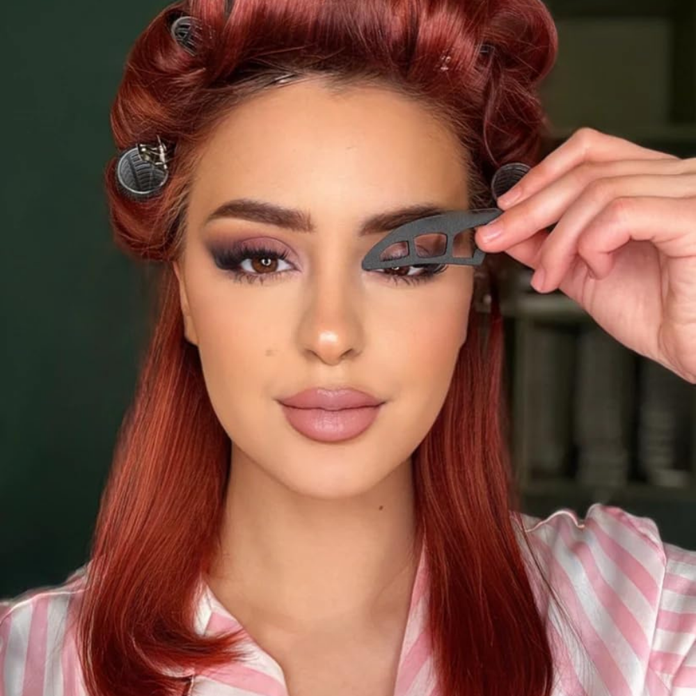 Oogschaduw Sjabloon Make Up Applicator Tool