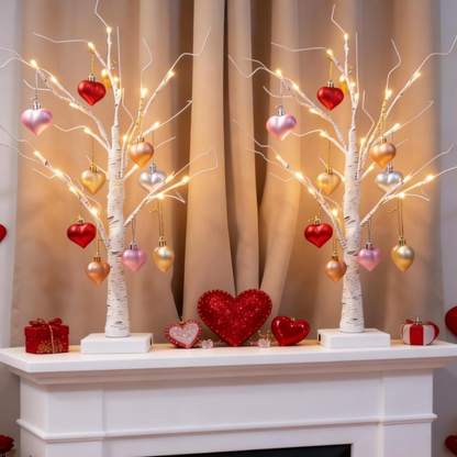 Tafelverlichting Decoratieve Led Boom Hartvormige Ornamenten