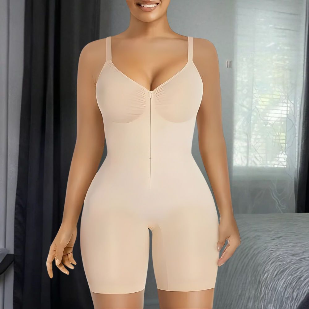 Shapewear Dames Corrigerend Bodysuit Hoge Taille Ademend