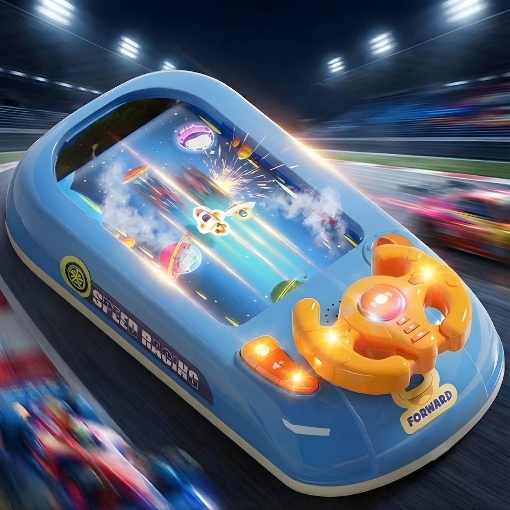 Speelgoed Raceconsole Interactief Stuurspel Educatief Kinderspel
