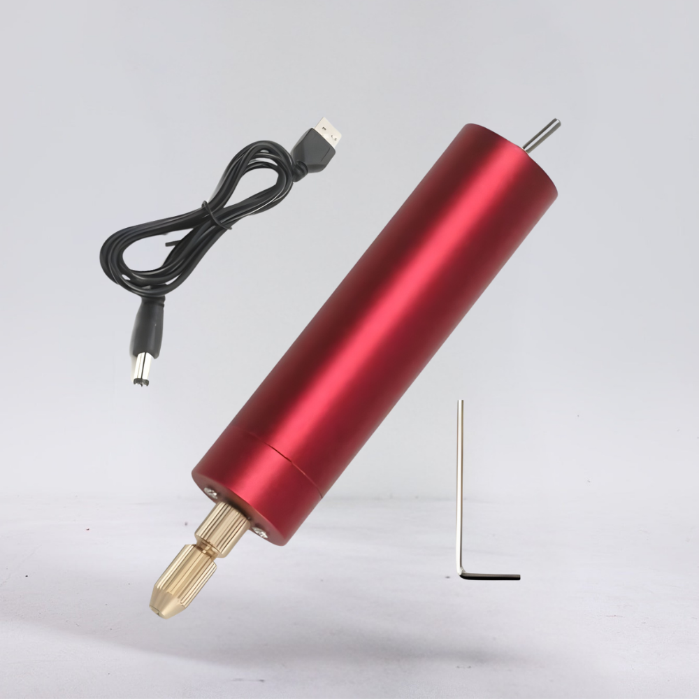 Mini Boormachine Elektrische Handboor USB Precisie Boor