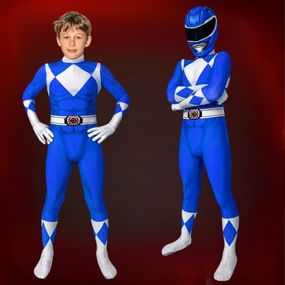Jumpsuit Kinderkostuum Superheld Masker Polyester Cosplay