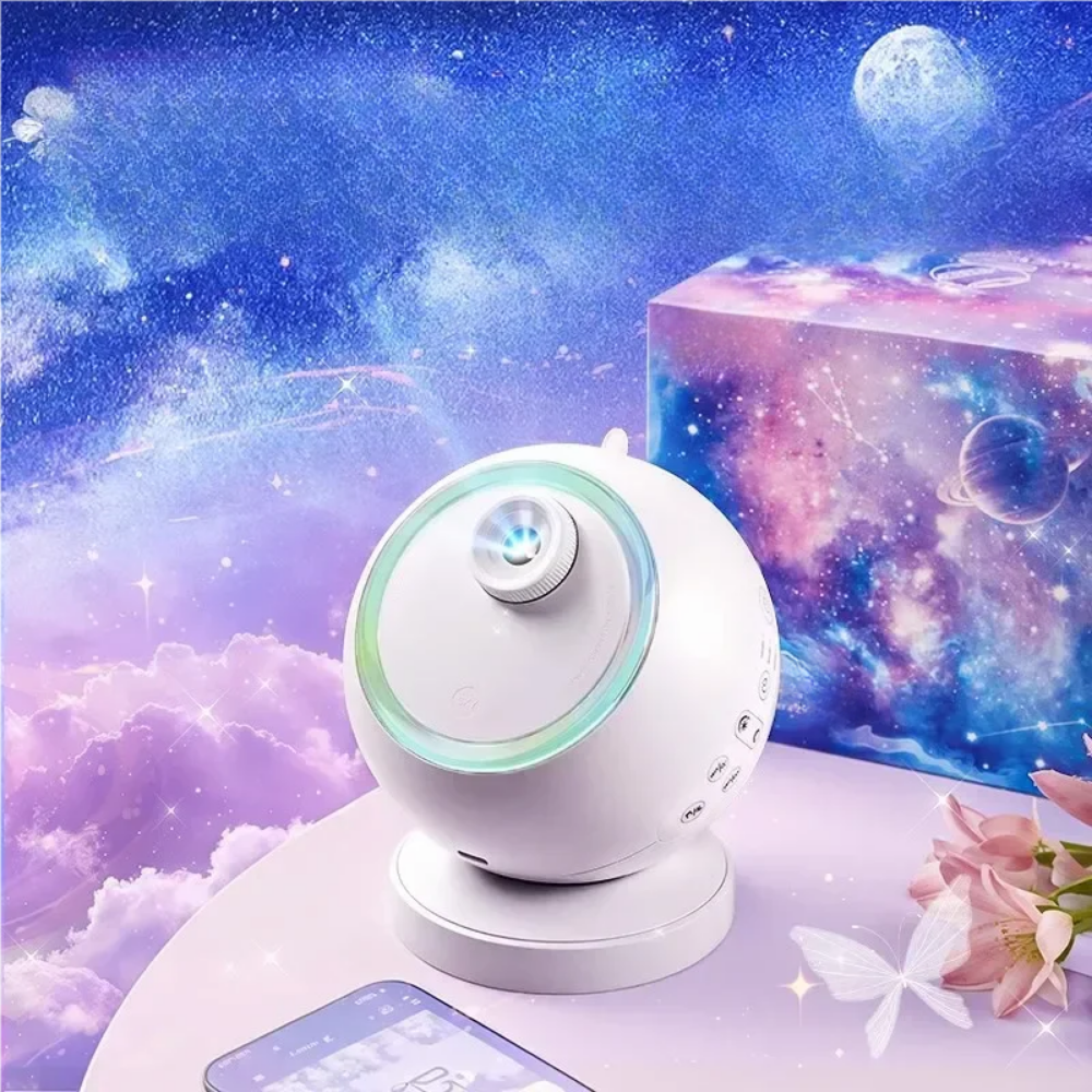 Nachtlamp Projector Galaxy Sterren Bluetooth Slaapverlichting
