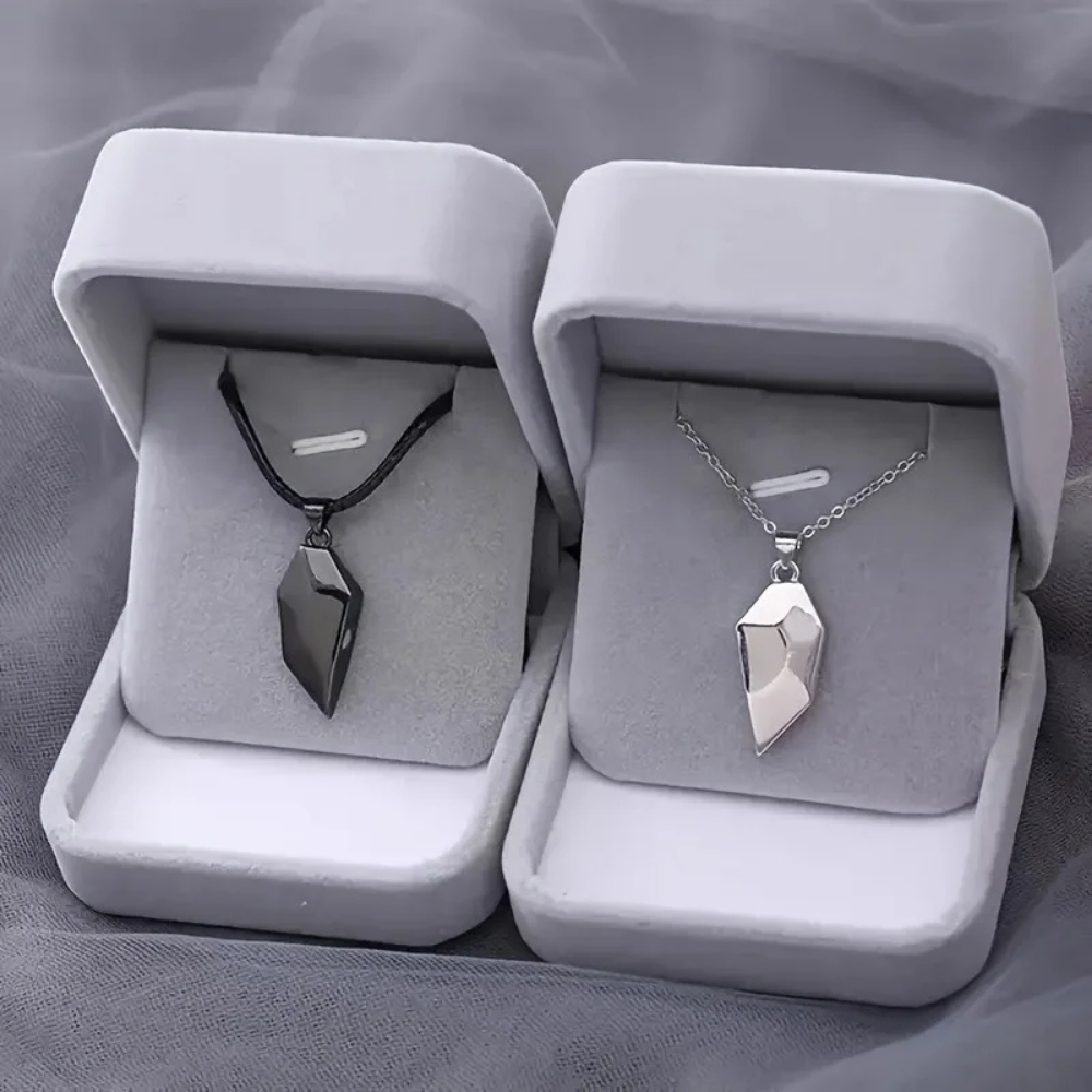 Ketting Koppel Hart Magnetisch ECG Sieraad