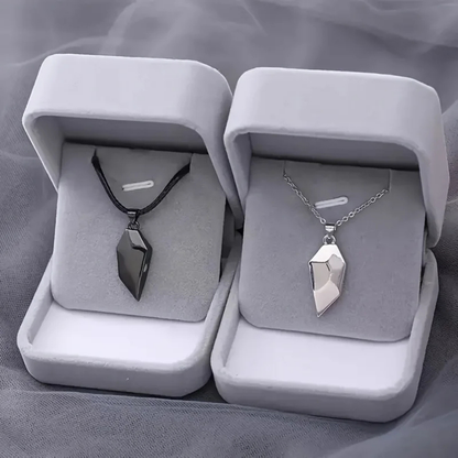 Ketting Koppel Hart Magnetisch ECG Sieraad