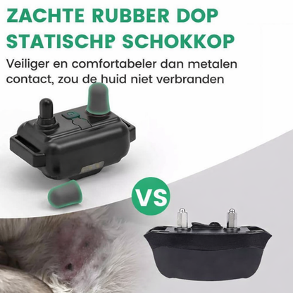 Afstandsbediening Hondentrainingshalsband Waterdicht Oplaadbaar