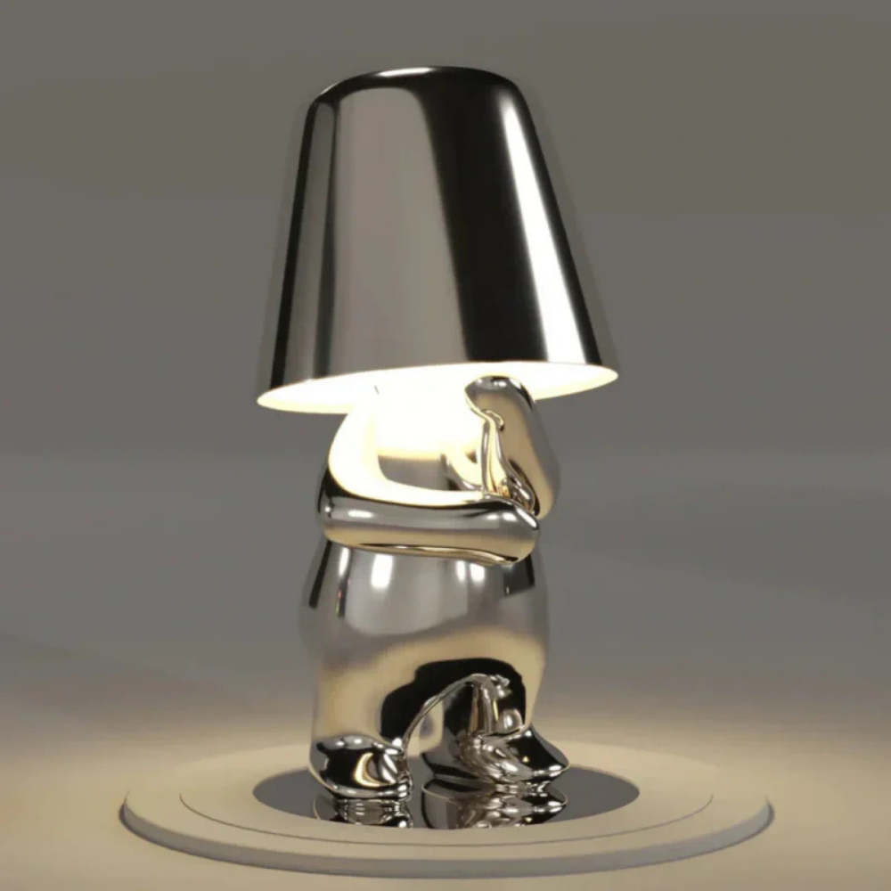 Tafellamp Sculptuur Goud Touch Dimbaar Draadloos Design