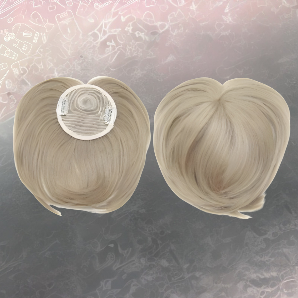 Haarstukje Haar Topper Clip Natuurlijk Volume Haarstuk