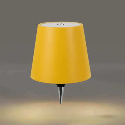 Tafellamp Fleslamp Draadloos Metaal Dimbaar LED Licht