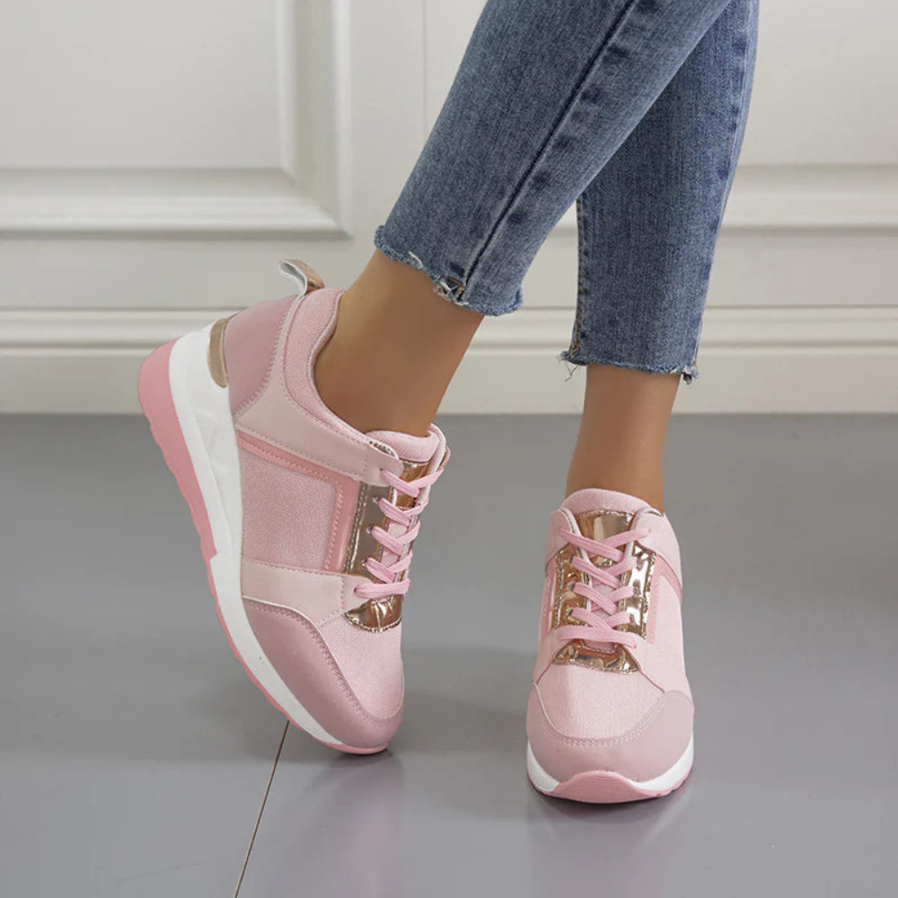 Sneakers Dames Platform Schoenen Comfort Orthopedisch Veters