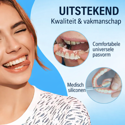 Prothese Fixatie Set Siliconen Kunstgebit Stabilisatie