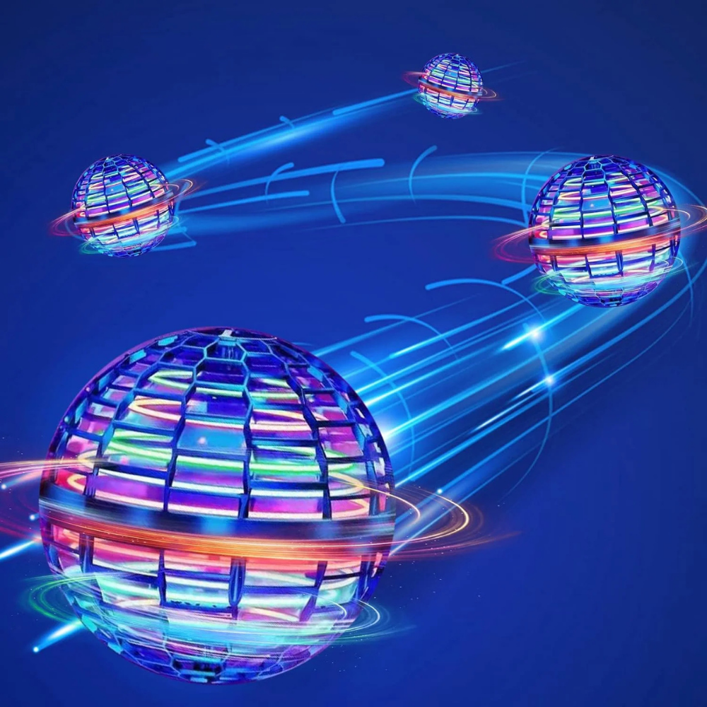 Vliegend Speelgoed LED Interactieve Lichtbal Terugkeerfunctie