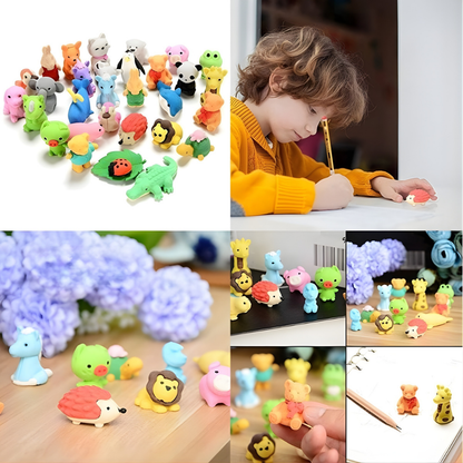 Dieren Gummen Mini Puzzel Educatief Speelgoed Kinderen