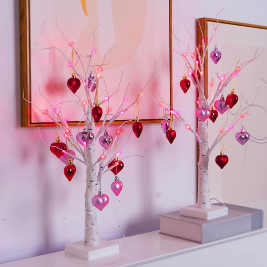 Tafelverlichting Decoratieve Led Boom Hartvormige Ornamenten