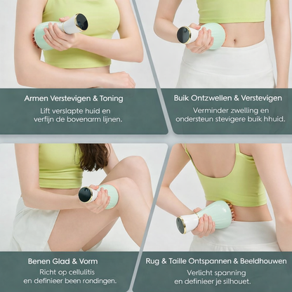Massageapparaat Lymfedrainage Anti Cellulite Body Massage Roller