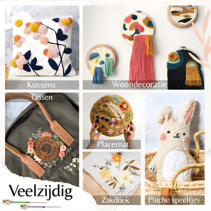 Punch Needle Borduurset Borduren Gereedschap DIY Handwerk