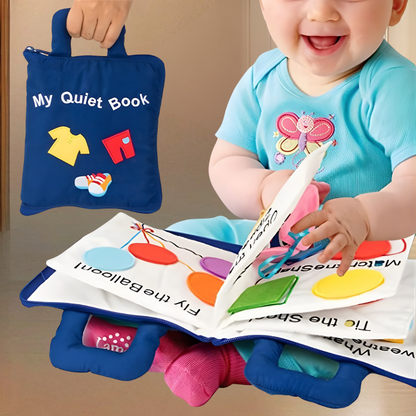 Montessori Activiteitenboek Stoffen Leerboek Peuters Vaardigheden