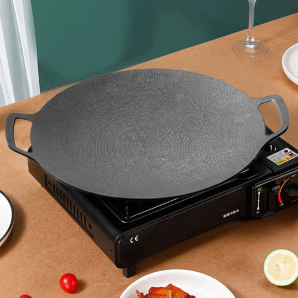 Koekenpan Grillpan Antiaanbak Steen Grote Kookpan
