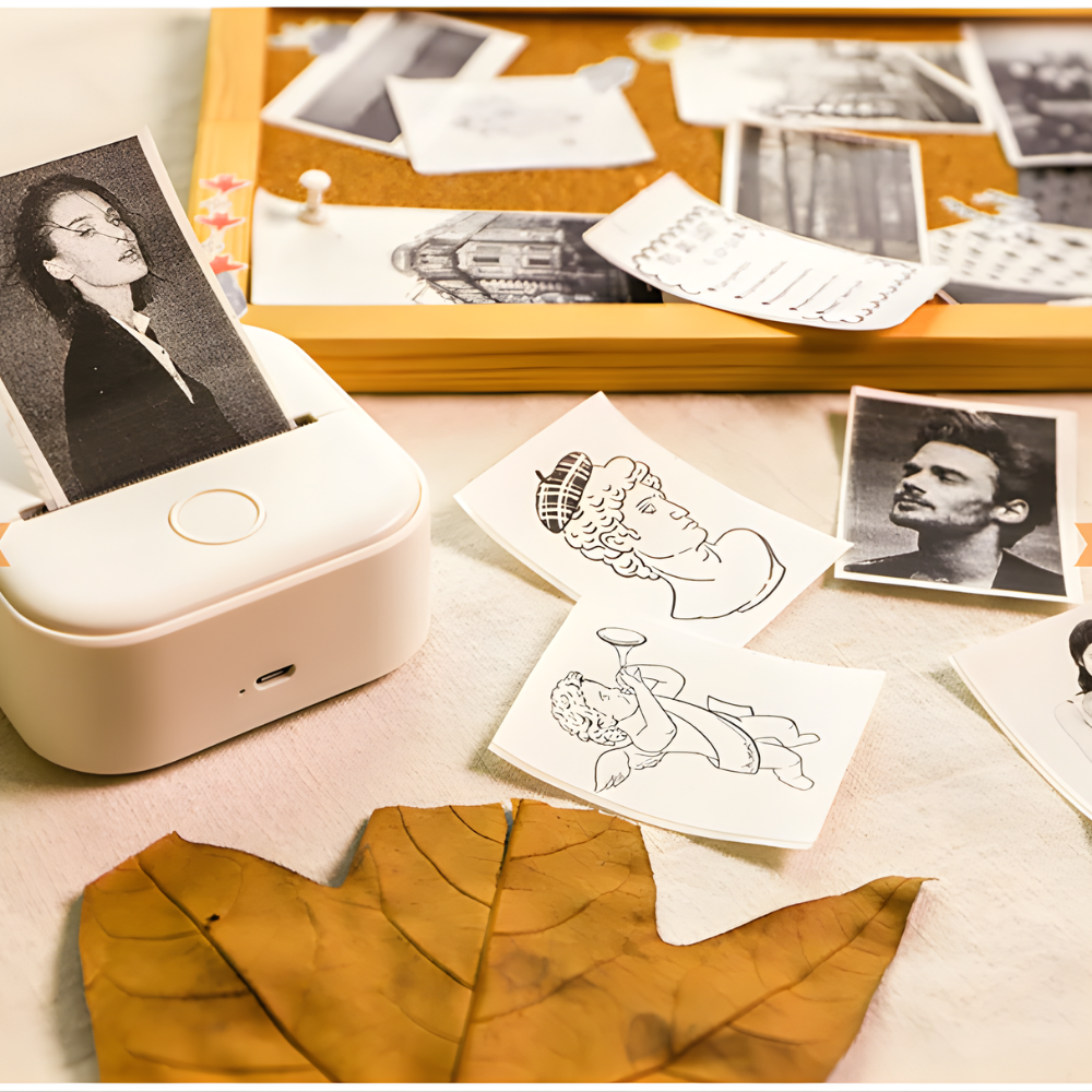Thermische Printer Bluetooth Draagbaar Inktloos