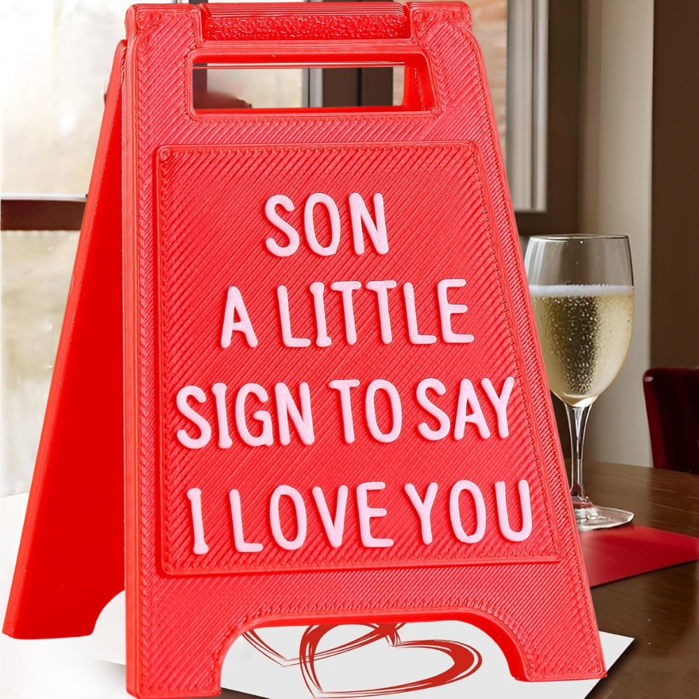 Cadeau Liefdesbordje Mini Opvouwbaar Tafel Decoratie