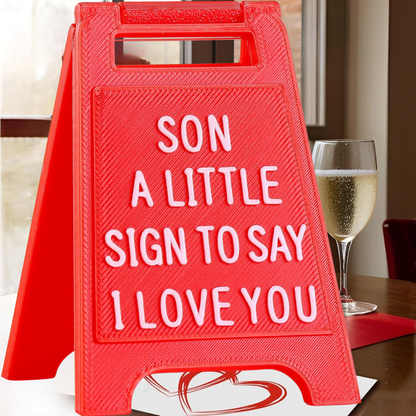Cadeau Liefdesbordje Mini Opvouwbaar Tafel Decoratie