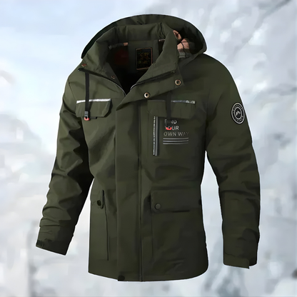 Winterjas Heren Waterdicht Jas Met Capuchon Winddicht Outdoor