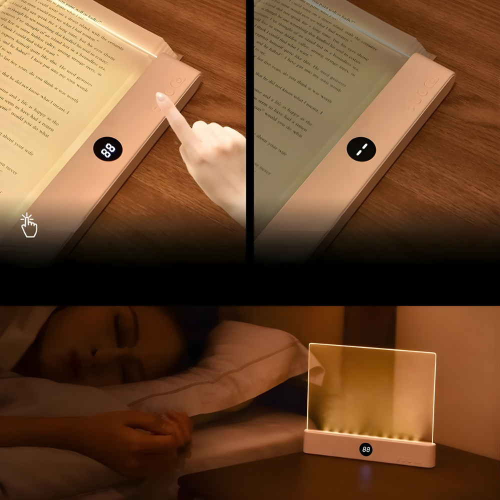 LED Leeslamp Boek Oplaadbaar Draagbaar Nachtlamp