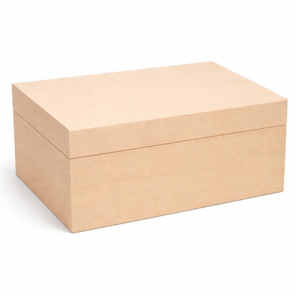 Houten Opbergdoos Decoratief Onbewerkt Hout Sluiting