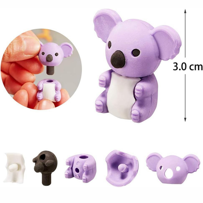 Dieren Gummen Mini Puzzel Educatief Speelgoed Kinderen