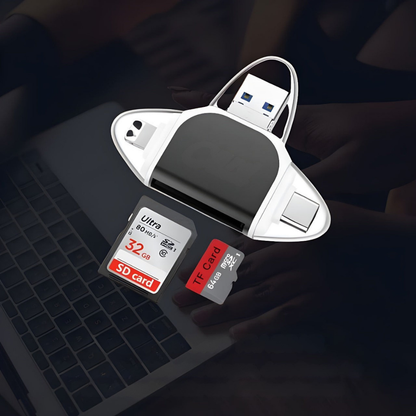 Kaartlezer USB C SD Micro SD Snelle Data Overdracht Adapter