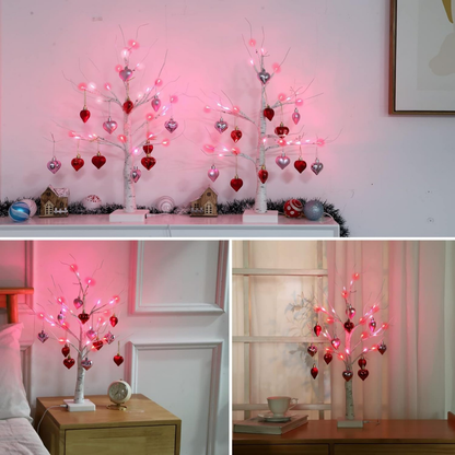 Tafelverlichting Decoratieve Led Boom Hartvormige Ornamenten