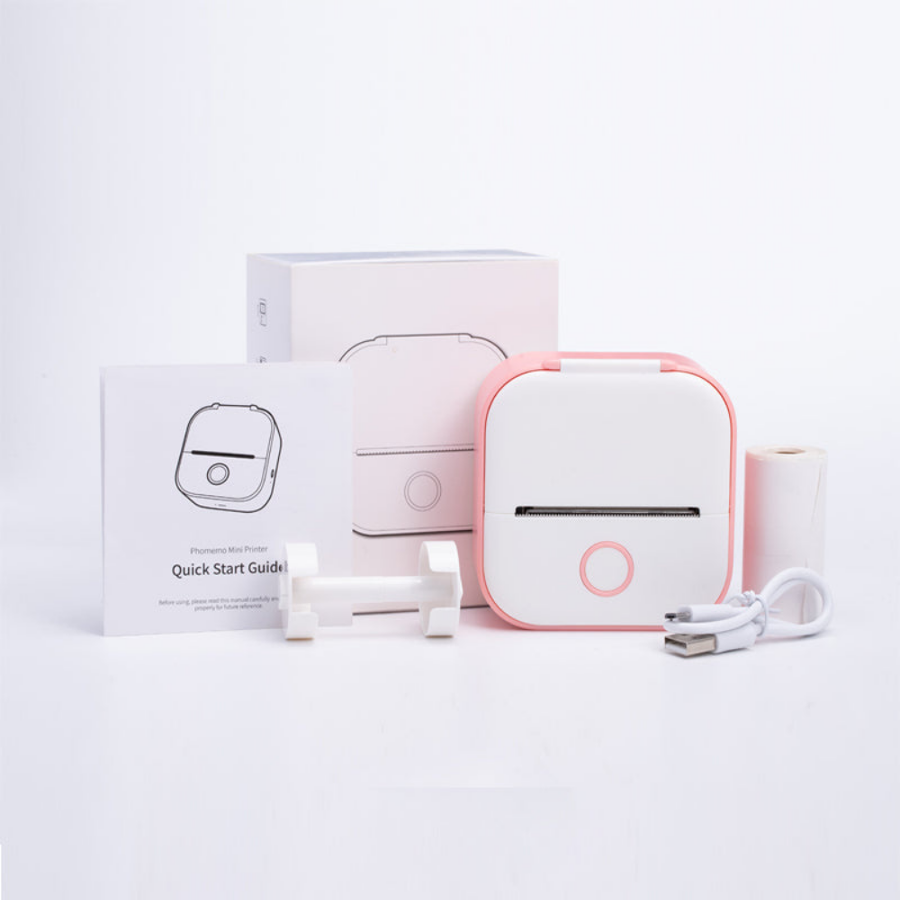 Thermische Printer Bluetooth Draagbaar Inktloos