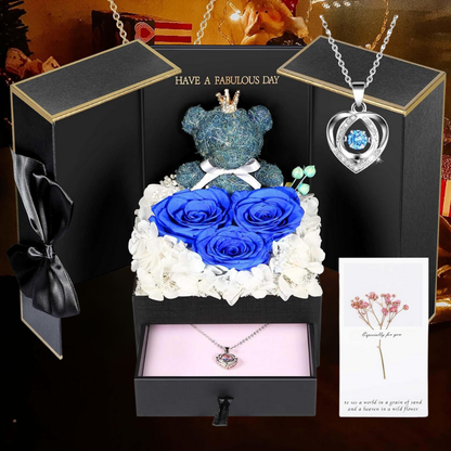 Cadeaubox Eeuwige Rozen Sieraden Geschenk Decoratief
