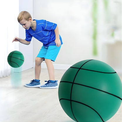 Basketbal Stil Trainingsbal Indoor Geluidloze PU Sportbal