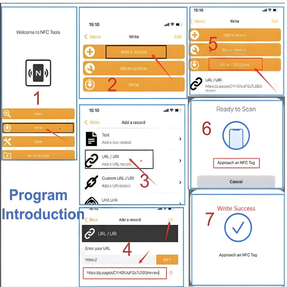 NFC Kaart Online Review Feedback Bedrijf