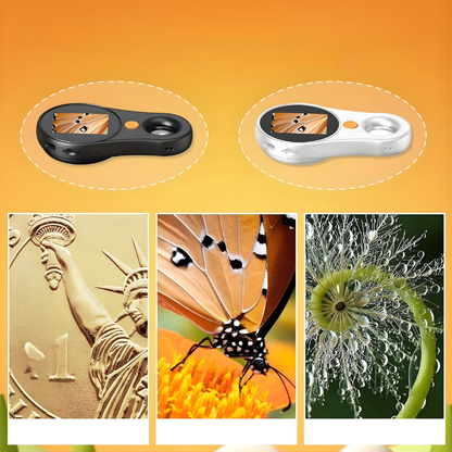 Digitale Microscoop 500X Vergroting Draagbaar Scherm LED Camera