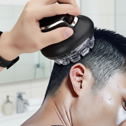 Hoofdmassage Borstel Elektrisch Siliconen Draadloos Verzorgingsapparaat