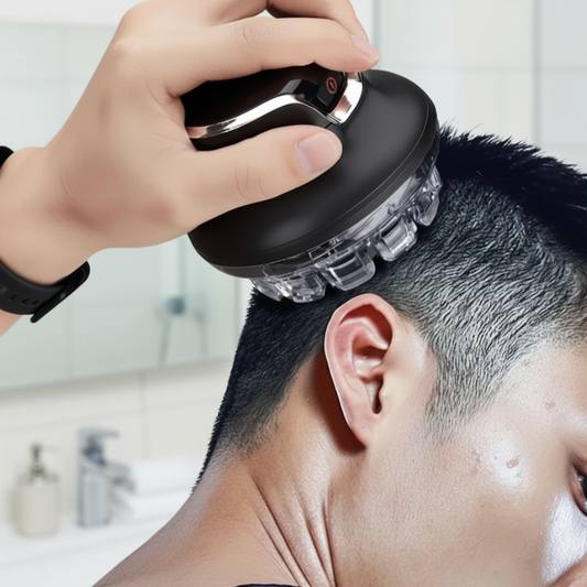 Hoofdmassage Borstel Elektrisch Siliconen Draadloos Verzorgingsapparaat