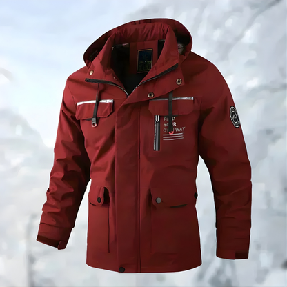 Winterjas Heren Waterdicht Jas Met Capuchon Winddicht Outdoor